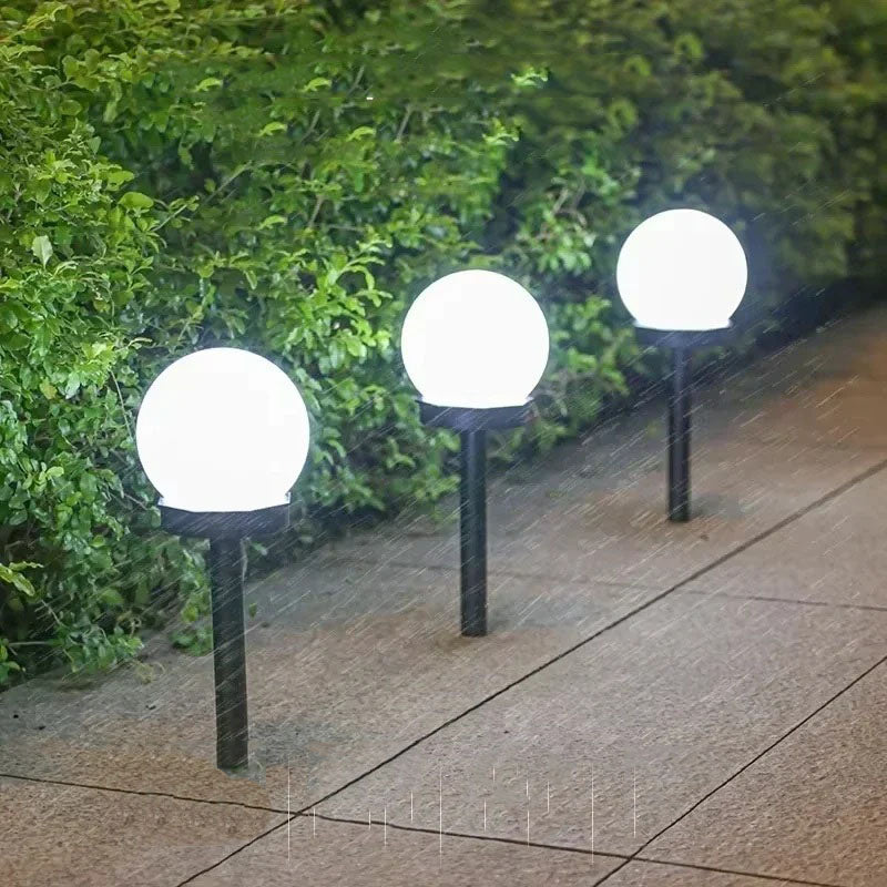 Solar Pathway Globe Lights | Premium Quality