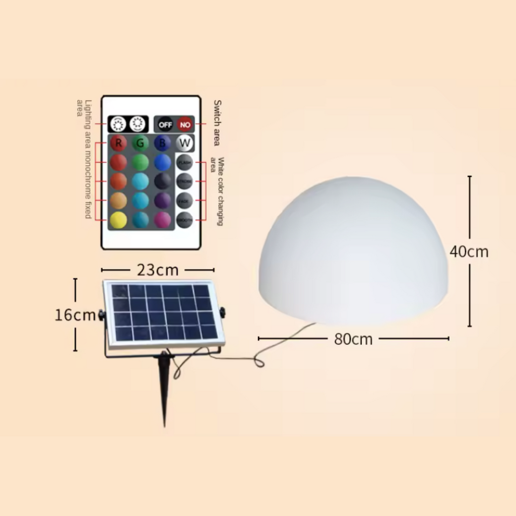 Solar Dome Light | Premium Quality