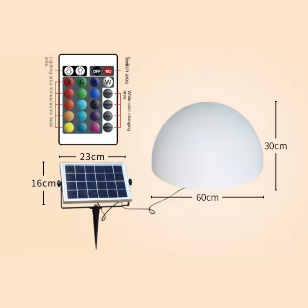 Solar Dome Light | Premium Quality