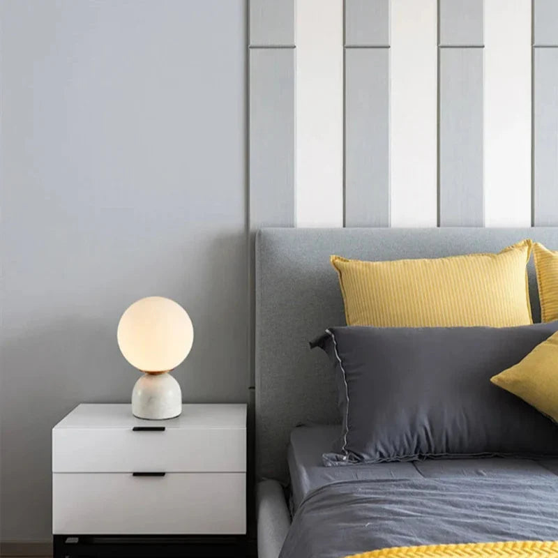 Arctic Stone Orb Lamp | Premium Quality