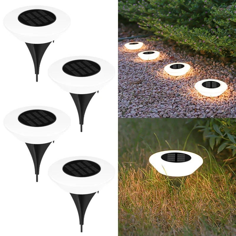 Solar Outdoor Pathway 4-Piece Lights | Premium Quality