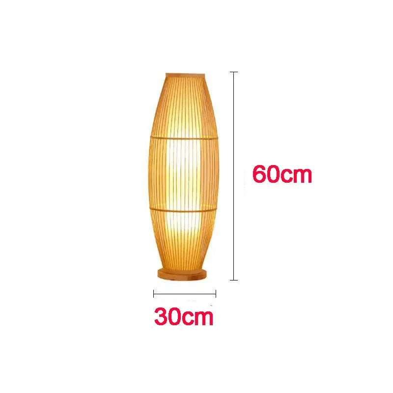 Bamboo Tower Floor Lamp | Premium Quality