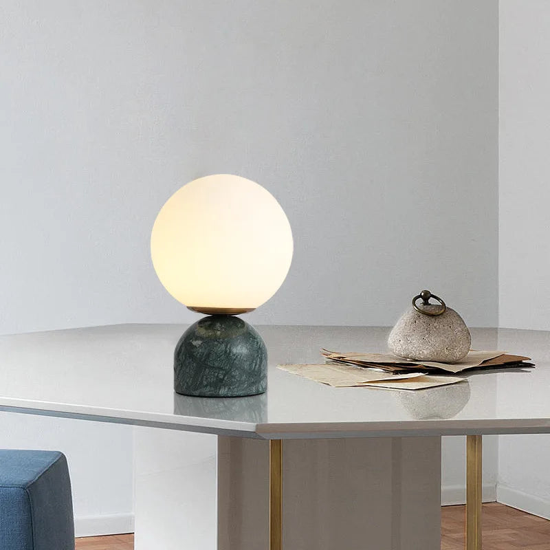 Arctic Stone Orb Lamp | Premium Quality